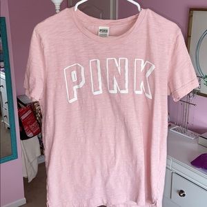 Pink short sleeve tee from vs pink